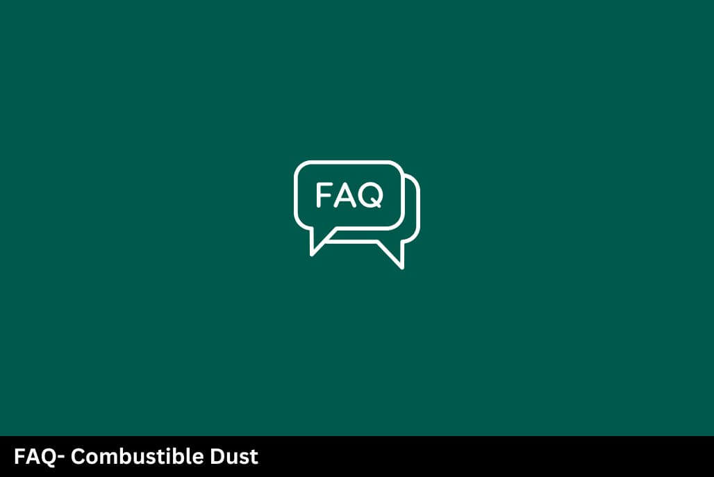 FAQ icon representing combustible dust hazards, Dust Hazard Analysis, and NFPA 660 compliance